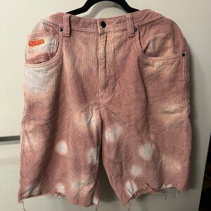 Vtg Empyre Relax Men's Shorts Sz 36 Acid Wash Corduroy Skater Streetwear Y2K